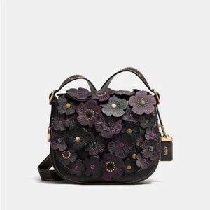 Coach 1941 Dinky Saddle Bag Tea Rose NEW